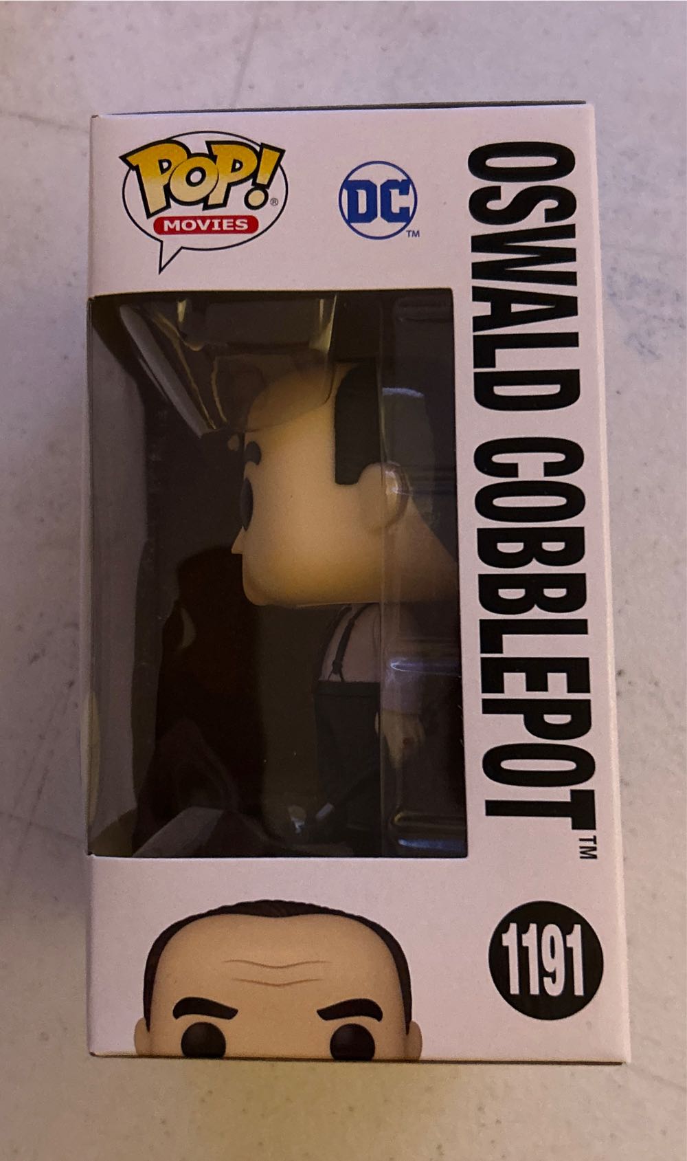 #1191 Movies: The Batman: Oswald Cobblepot (Chase)  vinyl figure collectible [Barcode 889698592802] - Main Image 2