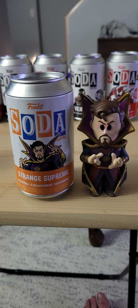 Funko Vinyl Soda What If?: Strange Supreme - What If...? vinyl figure collectible [Barcode 889698688420] - Main Image 2