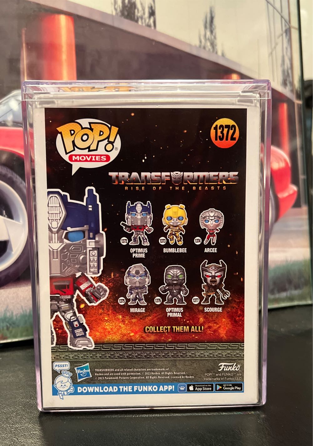 Transformers: Rise of the Beasts - Optimus Prime - Transformers vinyl figure collectible [Barcode 889698639538] - Main Image 2