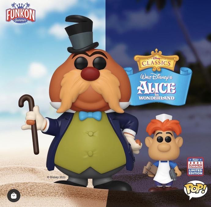 Walrus And The Carpenter - Alice in Wonderland vinyl figure collectible - Main Image 2