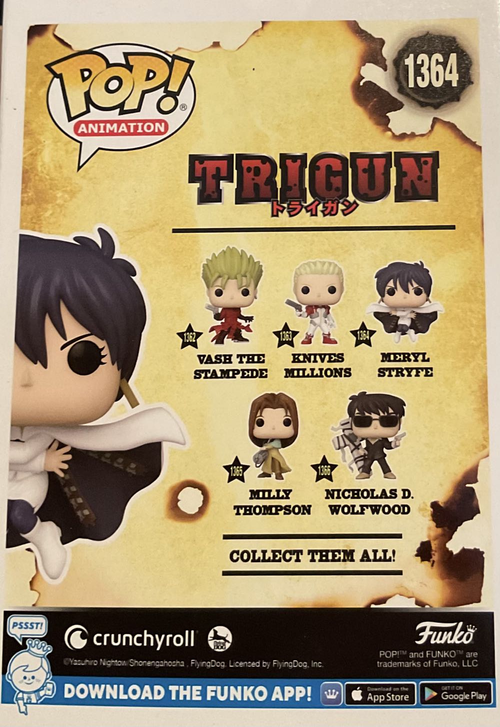 Meryl Stryfe  vinyl figure collectible [Barcode 889698680356] - Main Image 3