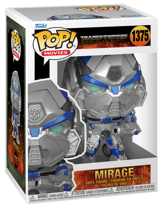 Mirage - Transformers vinyl figure collectible [Barcode 889698639569] - Main Image 2