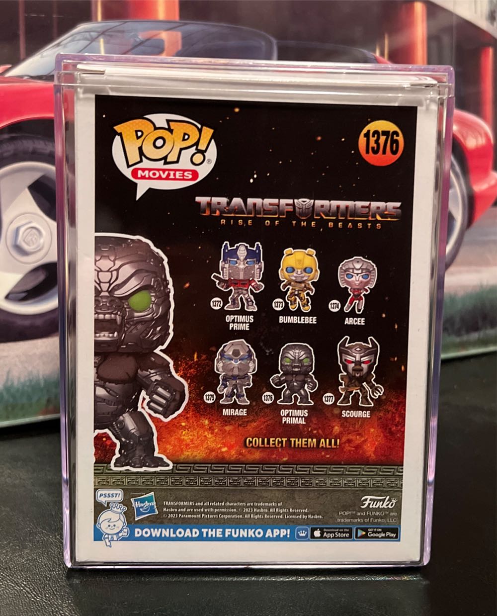 Transformers 1376 - Optimus Primal - Transformers vinyl figure collectible [Barcode 889698639576] - Main Image 2