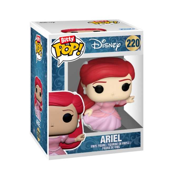 Bitty Pop! Princess 4-pack (Series 1) - Disney Princess vinyl figure collectible [Barcode 889698730273] - Main Image 3