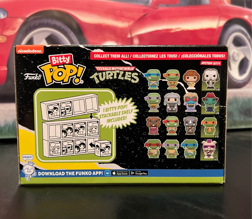 Bitty Pop! TMNT - Teenage Mutant Ninja Turtles vinyl figure collectible [Barcode 889698715089] - Main Image 2