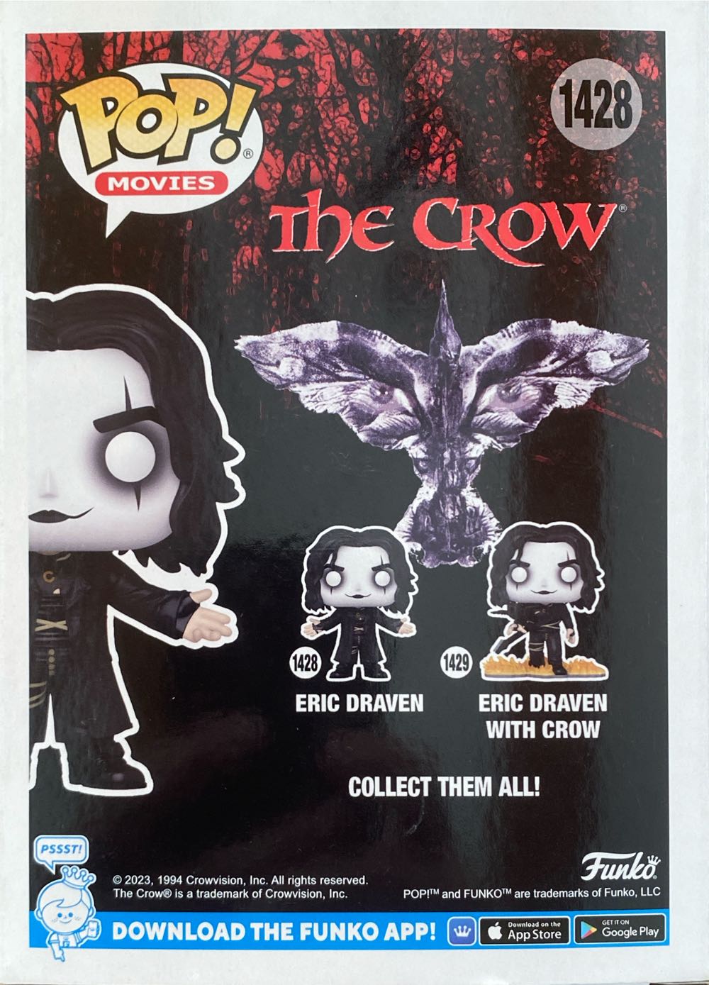 Eric Draven - The Crow vinyl figure collectible [Barcode 889698723794] - Main Image 4