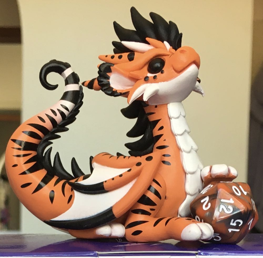 D&B Saber Dice Dragon  vinyl figure collectible [Barcode 810002711466] - Main Image 2