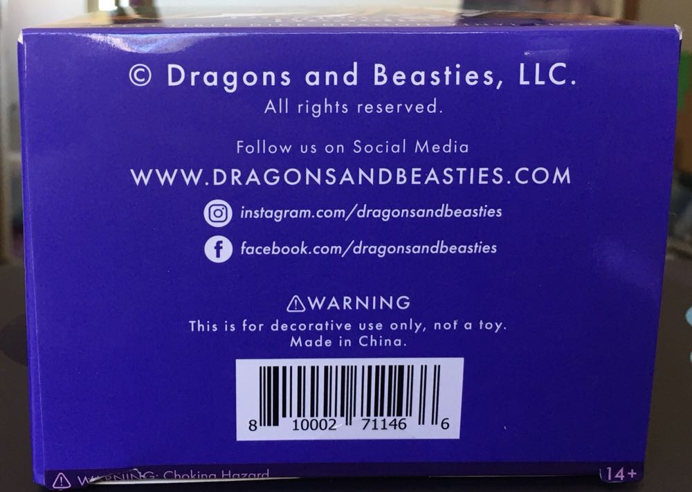 D&B Saber Dice Dragon  vinyl figure collectible [Barcode 810002711466] - Main Image 4