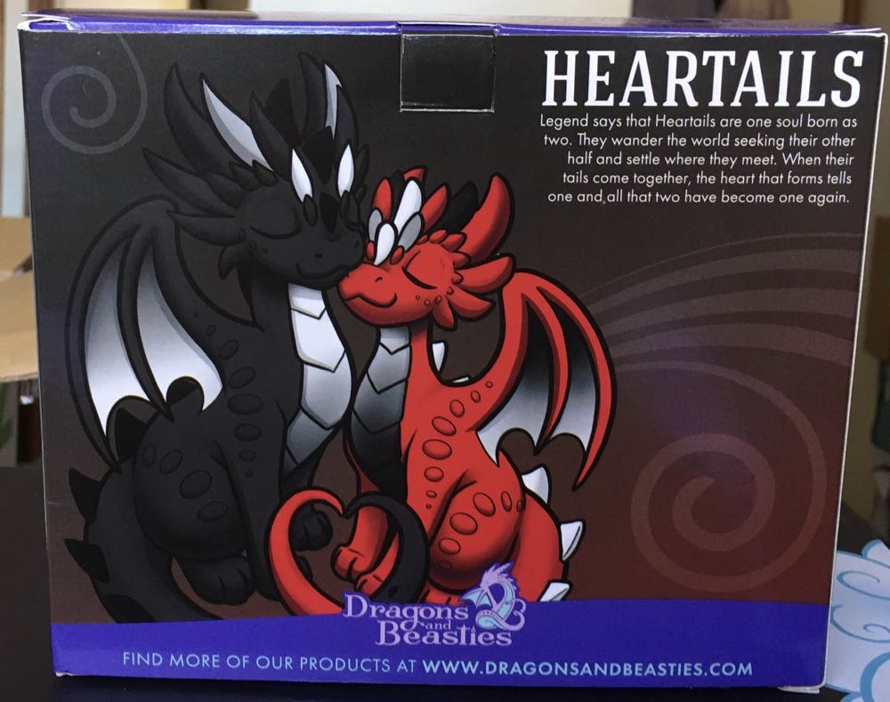 D&B Heartails Obsidian  vinyl figure collectible [Barcode 810002711350] - Main Image 3