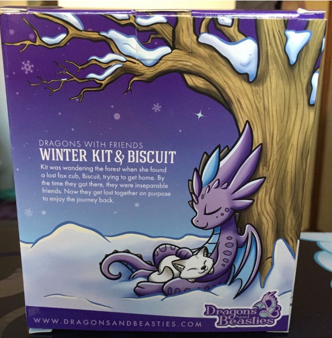 D&B Winter Kit & Biscuit Dragons With Friends - 2020 Holiday Mystery Box  vinyl figure collectible [Barcode 810002711046] - Main Image 2