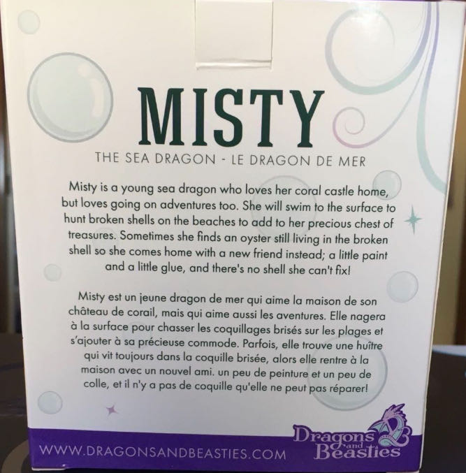 Misty The Sea Dragon  vinyl figure collectible [Barcode 810002710483] - Main Image 2