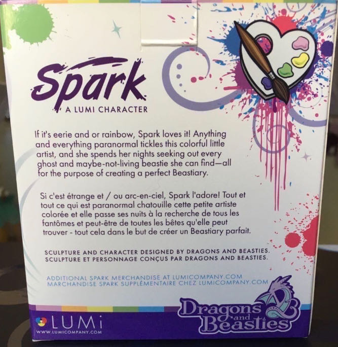 D&B Spark A Lumi Character Painter Dragon  vinyl figure collectible [Barcode 810002710469] - Main Image 2