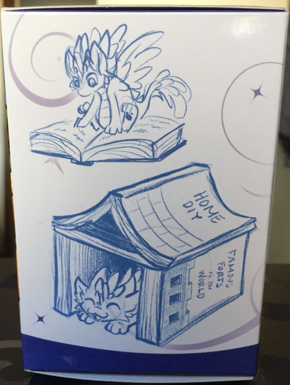 D&B Zen Rainbow Book Dragon  vinyl figure collectible [Barcode 810002711381] - Main Image 4