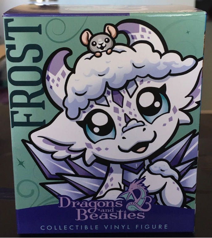 D&B Frost (Winter) Seasonal Dragon  vinyl figure collectible [Barcode 810002711367] - Main Image 2