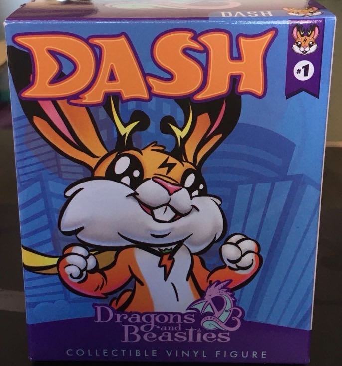 D&B Dash (Jackalope)  vinyl figure collectible [Barcode 810002711213] - Main Image 2