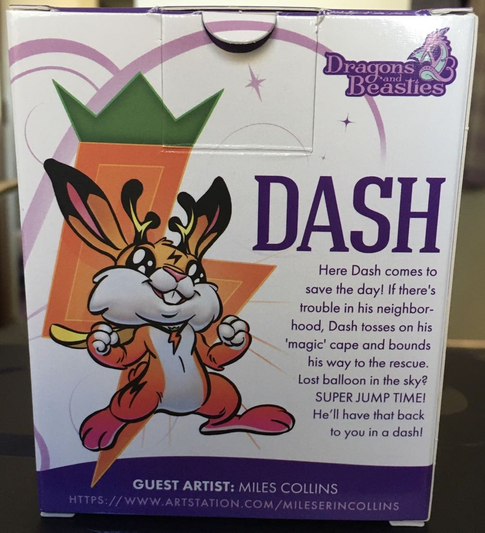 D&B Dash (Jackalope)  vinyl figure collectible [Barcode 810002711213] - Main Image 3