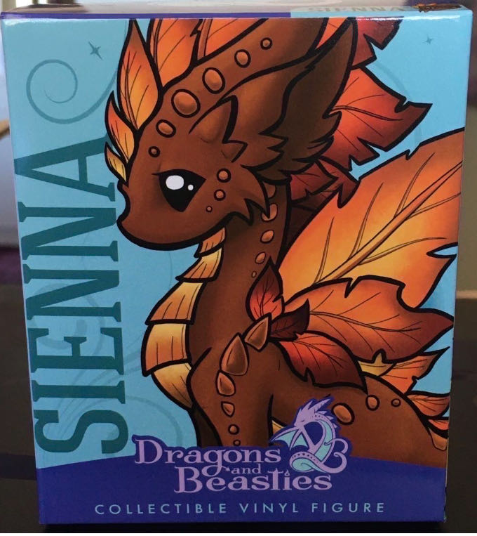 D&B Sienna (Autumn) Seasonal Dragon  vinyl figure collectible [Barcode 810002711374] - Main Image 2