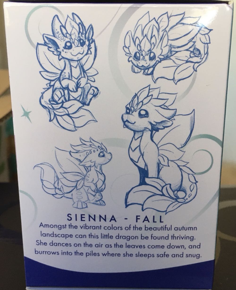 D&B Sienna (Autumn) Seasonal Dragon  vinyl figure collectible [Barcode 810002711374] - Main Image 4