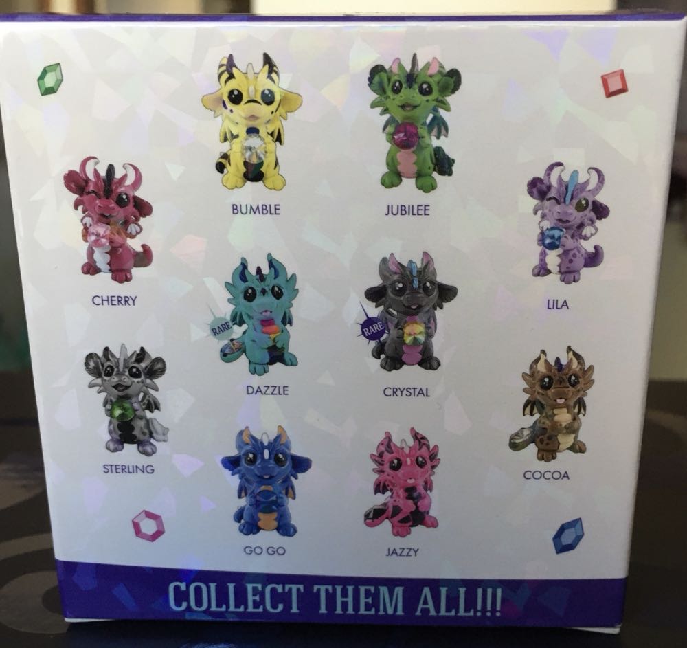 D&B Lila Gem Dragons Series 2  vinyl figure collectible [Barcode 810002711022] - Main Image 3