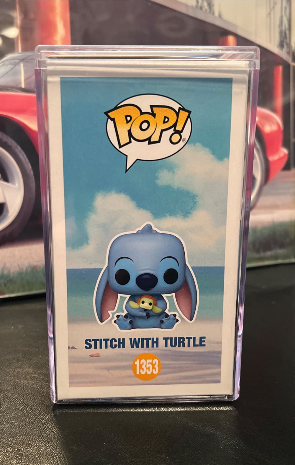 Stitch: Stitch (w/ Turtle) - Lilo and Stitch vinyl figure collectible [Barcode 889698736084] - Main Image 4