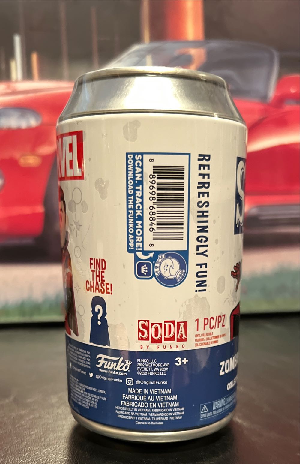 FUNKO SODA FIGURE: ZOMBIE HUNTER SPIDER-MAN (TARGET EXCLUSIVE)  vinyl figure collectible [Barcode 889698688468] - Main Image 4