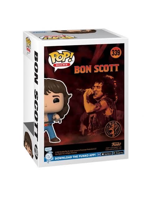 Bon Scott - AC/DC vinyl figure collectible [Barcode 889698725644] - Main Image 2