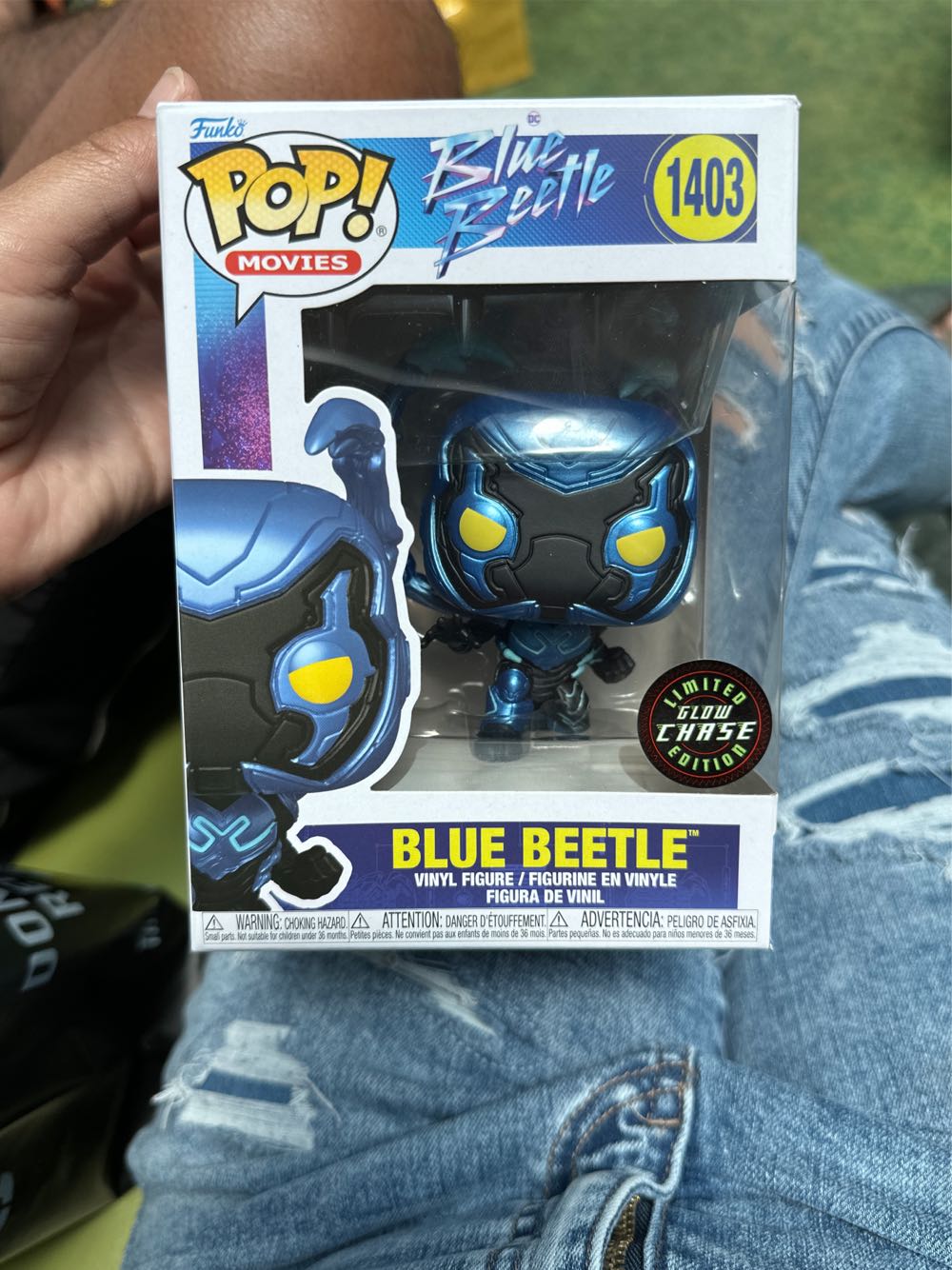 Blue Beetle: Blue Beetle, #1403 - DC: Superheroes vinyl figure collectible [Barcode 889698723503] - Main Image 2