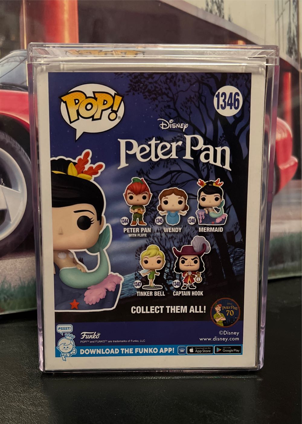 Mermaid - Peter Pan vinyl figure collectible [Barcode 889698706964] - Main Image 2