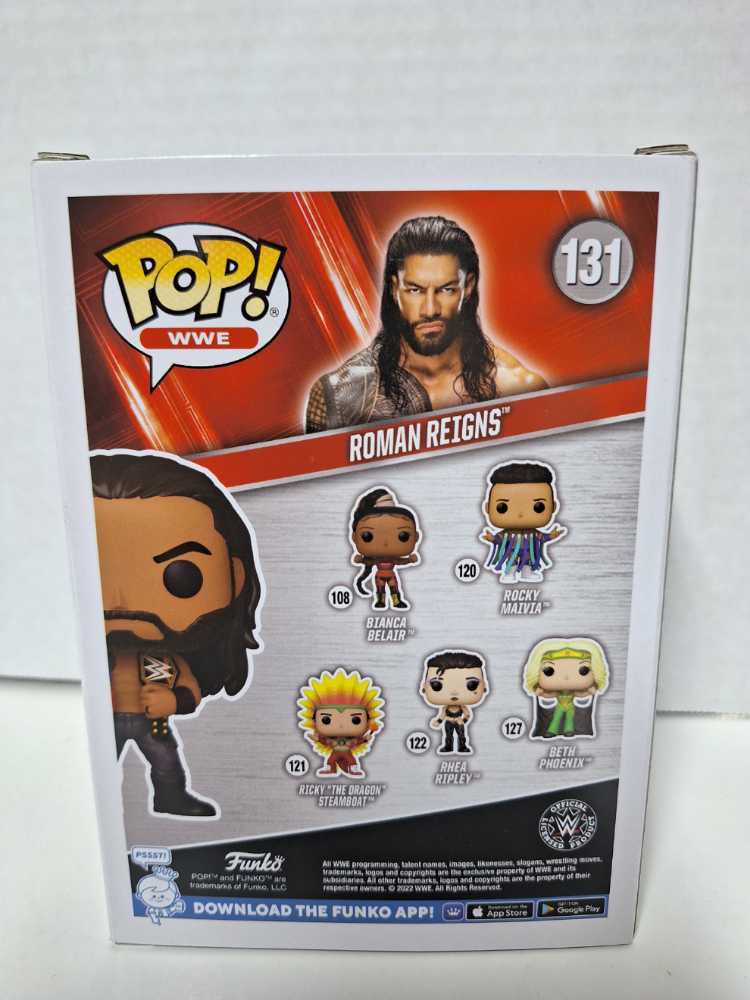 Roman Reings (Undisputed Universal Champion) - WWE vinyl figure collectible [Barcode 889698722339] - Main Image 2