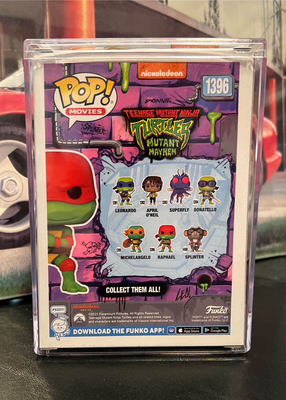 Raffaello - Raphael - 1396 - Teenage Mutant Ninja Turtles - Mutant Mayhem - Funko Pop Movies - Teenage Mutant Ninja Turtles vinyl figure collectible [Barcode 889698723374] - Main Image 2
