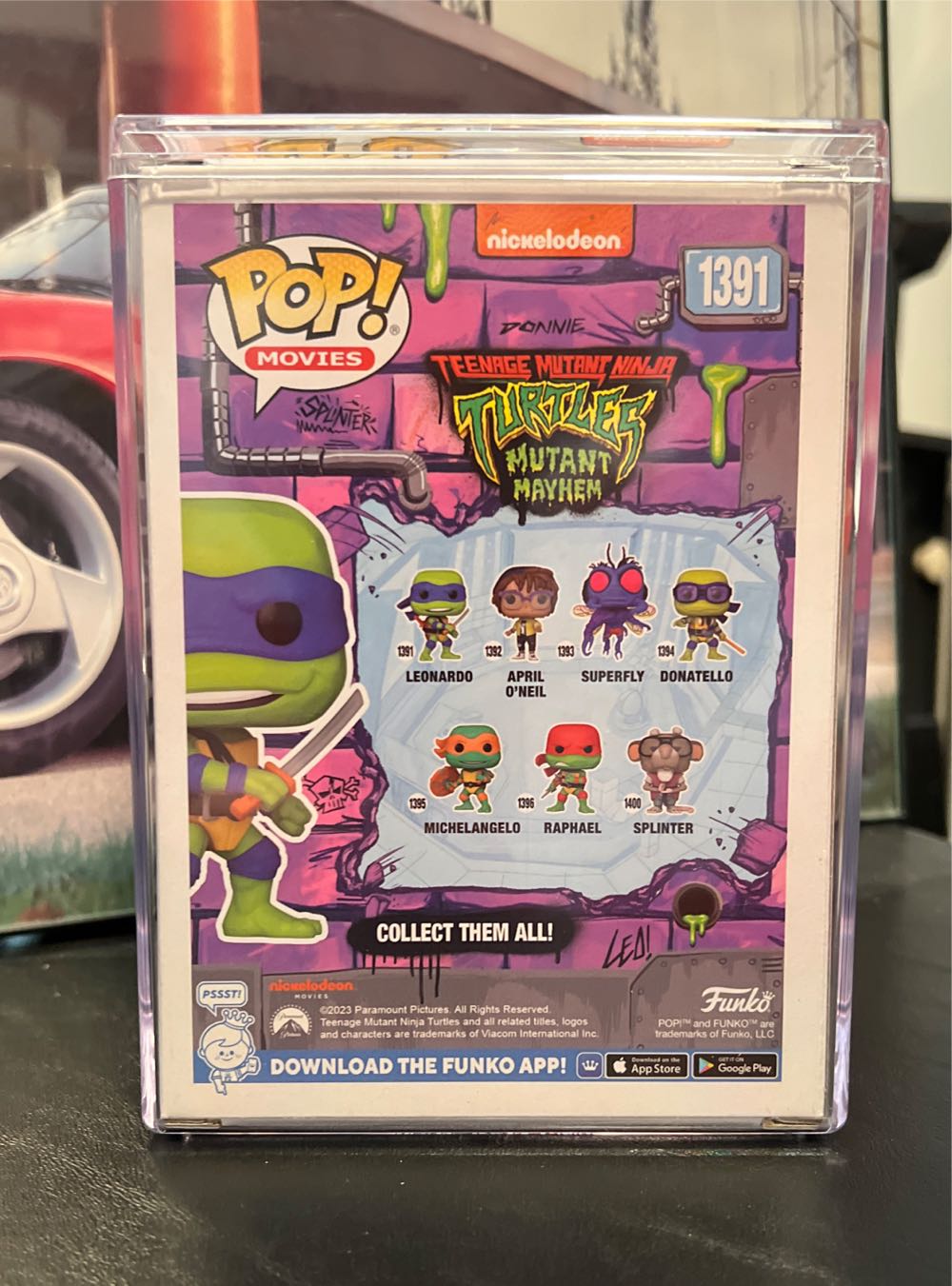 TMNT 1391 - Leonardo - Teenage Mutant Ninja Turtles vinyl figure collectible [Barcode 889698723329] - Main Image 2