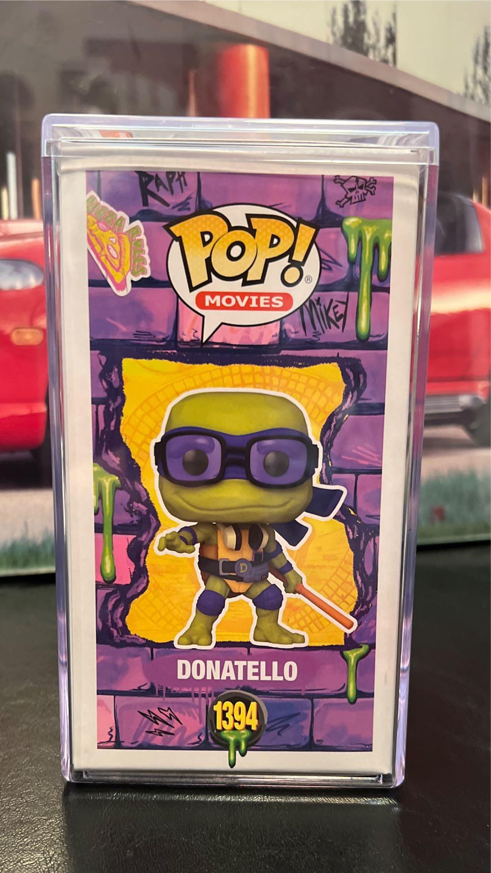 Donatello - 1394  - Teenage Mutant Ninja Turtles - Mutant Mayhem - Funko Pop Movies - Teenage Mutant Ninja Turtles vinyl figure collectible [Barcode 889698723350] - Main Image 3