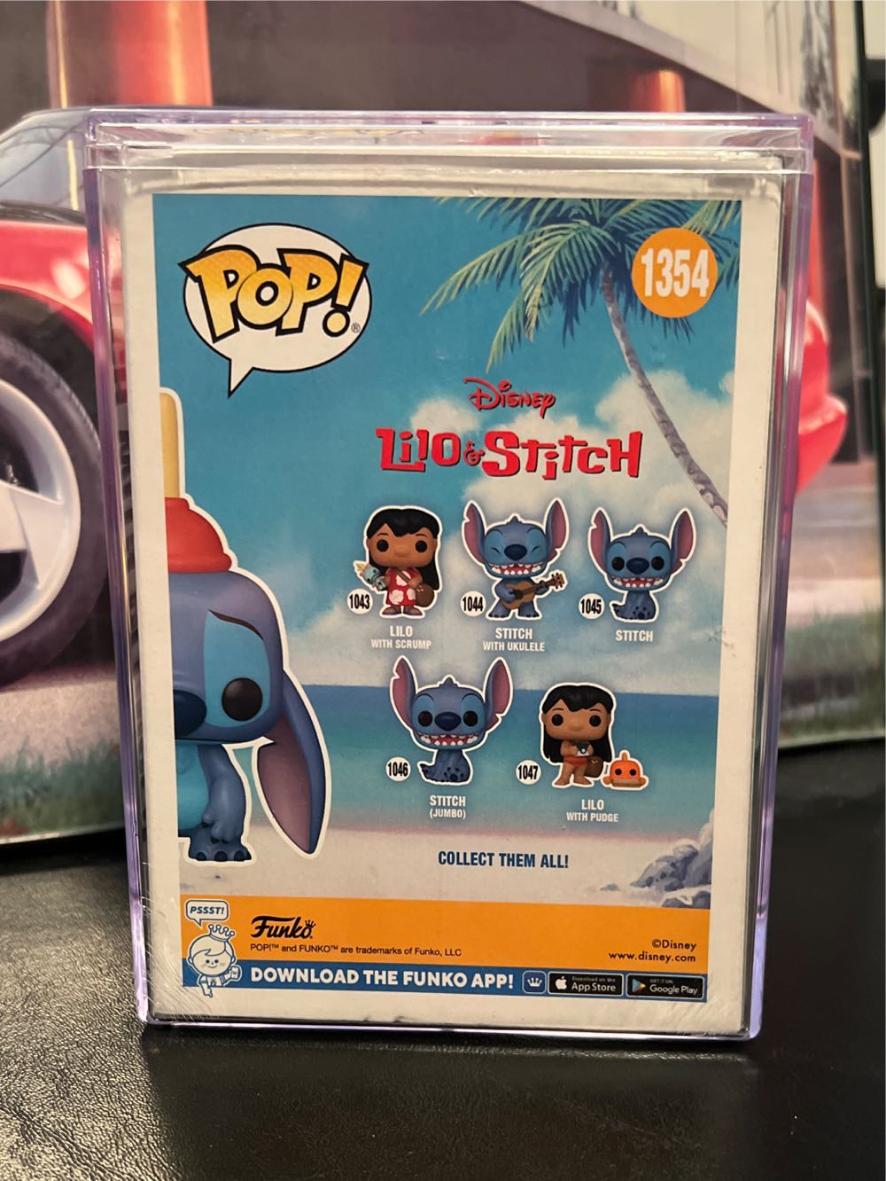 Stitch with Plunger - Lilo and Stitch vinyl figure collectible [Barcode 889698736374] - Main Image 2