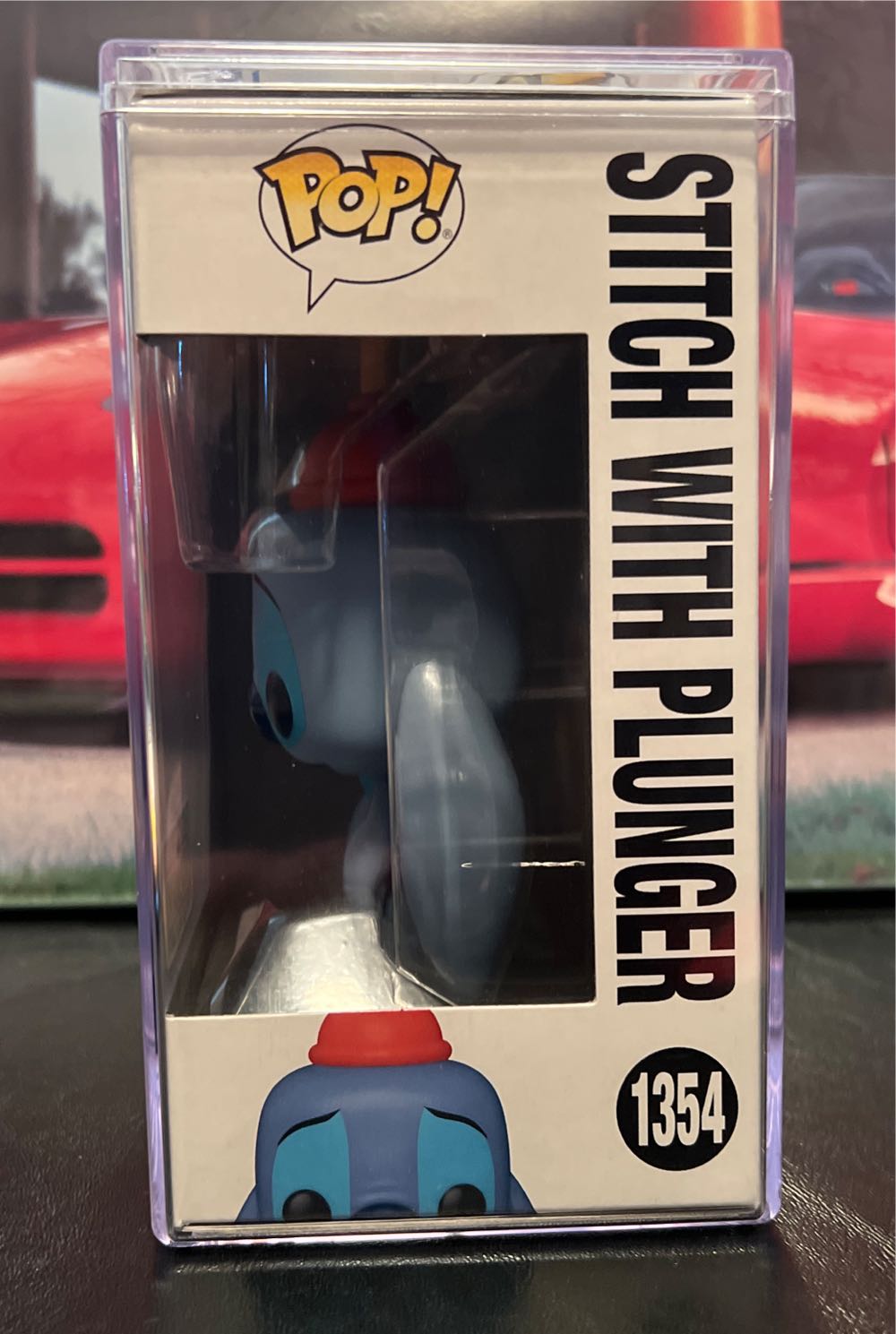 Stitch with Plunger - Lilo and Stitch vinyl figure collectible [Barcode 889698736374] - Main Image 3