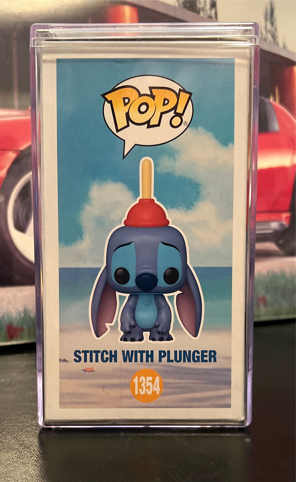 Stitch with Plunger - Lilo and Stitch vinyl figure collectible [Barcode 889698736374] - Main Image 4