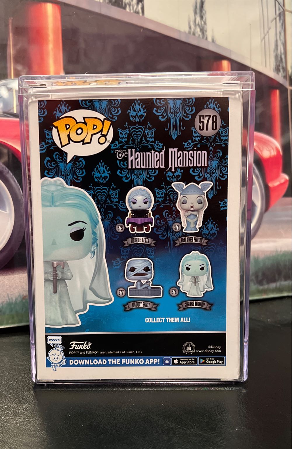 DISNEY-THE HAUNTED MANSION: CONSTANCE HATCHAWAY (GLOWS IN THE DARK) - Haunted Mansion vinyl figure collectible [Barcode 889698711500] - Main Image 2