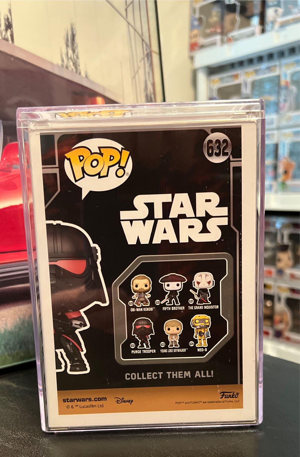 PURGE TROOPER - Star Wars: Obi-Wan vinyl figure collectible [Barcode 889698675871] - Main Image 2