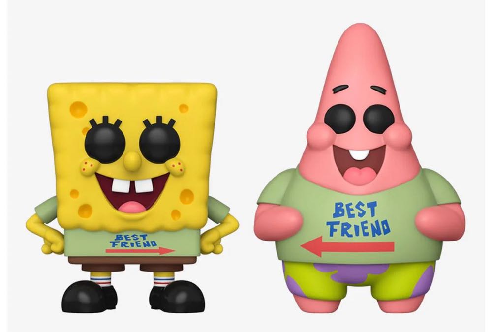 Spongebob & Patrick 2-Pack - SpongeBob SquarePants vinyl figure collectible [Barcode 889698736091] - Main Image 3