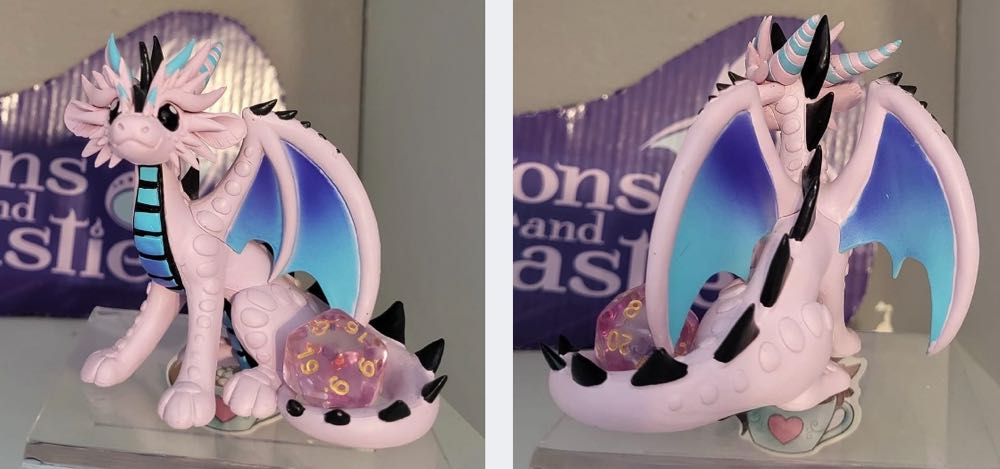 D&B Deebee Dice Dragon  vinyl figure collectible - Main Image 3