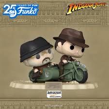 Indiana Jones & Henry Jones Sr.  vinyl figure collectible [Barcode 889698710510] - Main Image 3