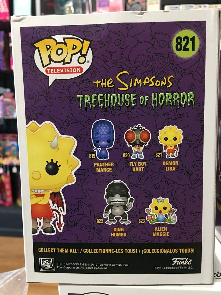 Demon Lisa x2 - The Simpsons vinyl figure collectible - Main Image 2