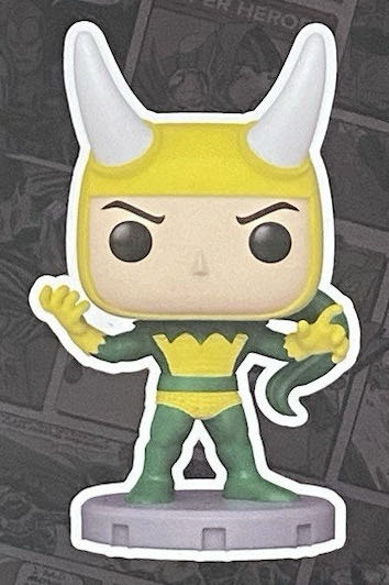 Loki (Comic Covers) - Marvel Universe vinyl figure collectible [Barcode 889698736244] - Main Image 4