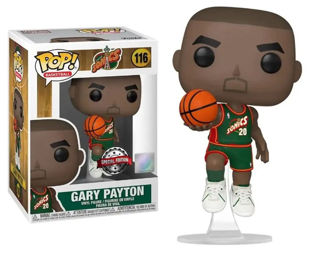 Gary Payton 20€  vinyl figure collectible [Barcode 889698572385] - Main Image 2