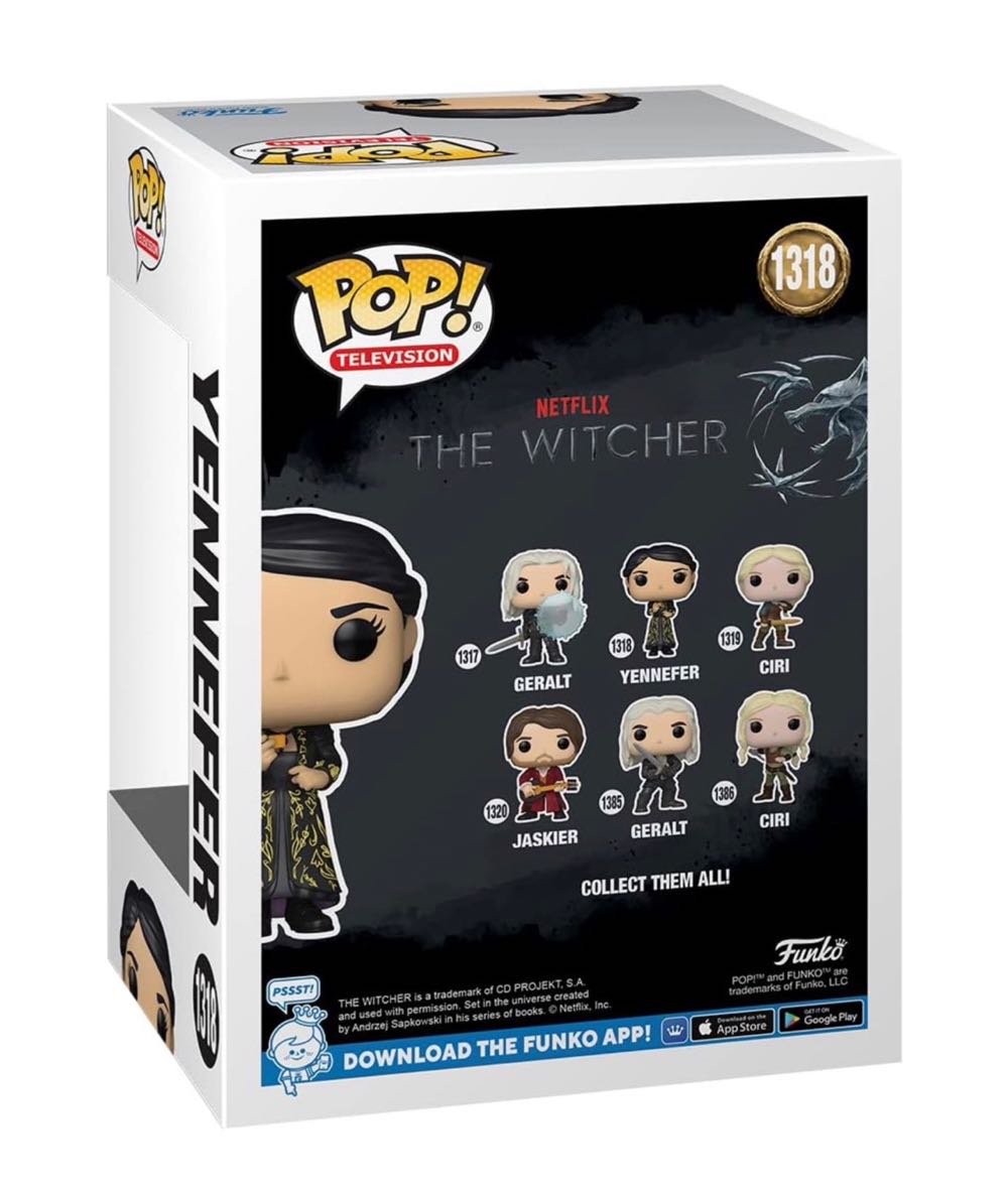 Yennefer - Witcher vinyl figure collectible [Barcode 889698674263] - Main Image 4