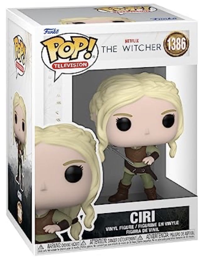 Ciri - Witcher vinyl figure collectible [Barcode 889698742450] - Main Image 2