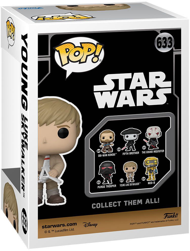 Young Luke Skywalker - Star Wars vinyl figure collectible [Barcode 889698675857] - Main Image 3