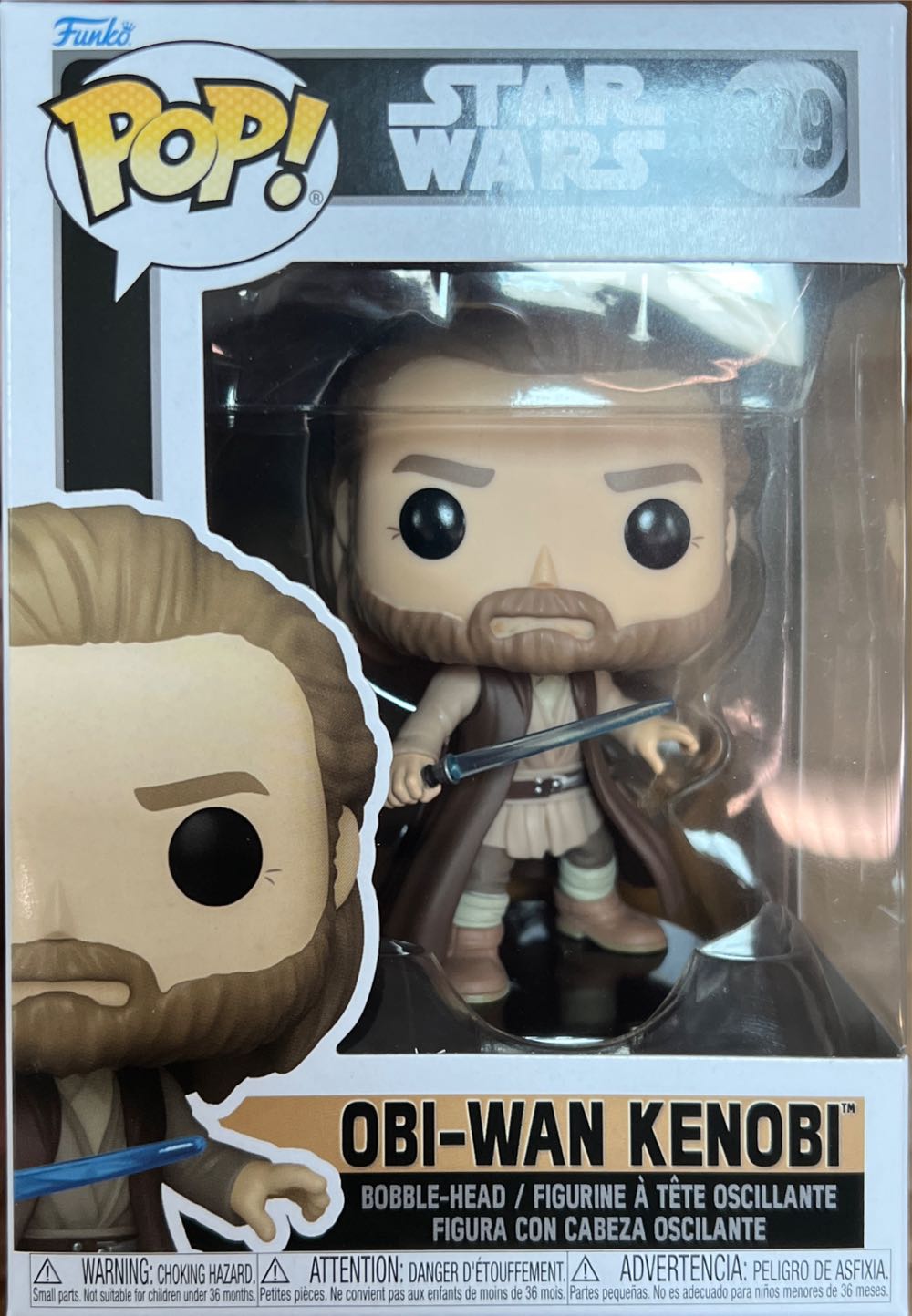 629 Obi-Wan Kenobi - Star Wars: Obi-Wan vinyl figure collectible [Barcode 889698675840] - Main Image 2
