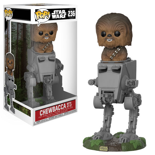 Chewbacca with AT-ST - Star Wars vinyl figure collectible - Main Image 2
