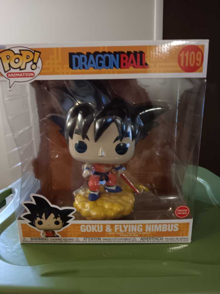 Goku &Flying Nimbus  vinyl figure collectible [Barcode 889698588393] - Main Image 2