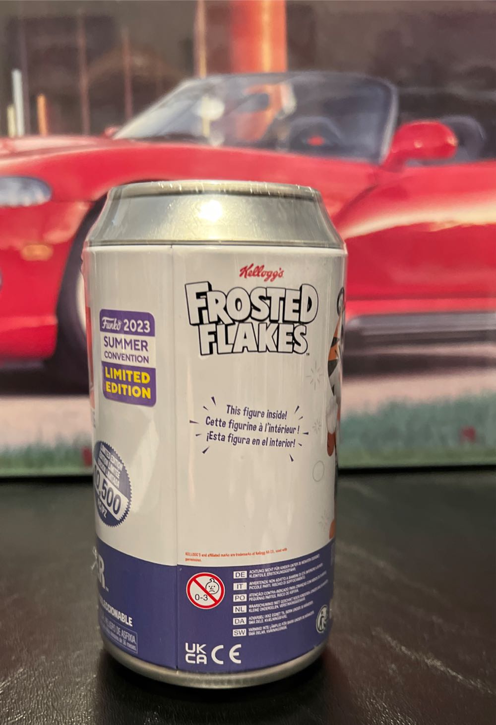 FUNKO SODA FIGURE: TONY THE TIGER ( KELLOGG’S FROSTED FLAKES) - Kellogg’s vinyl figure collectible [Barcode 889698717724] - Main Image 3